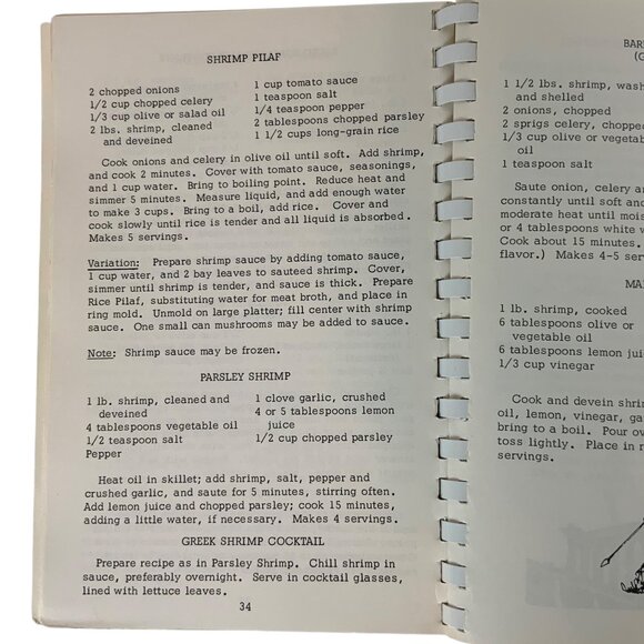 Vintage Popular Greek Recipes Cookbook Holy Trinity Church Charleston 1980 - Picture 6 of 12